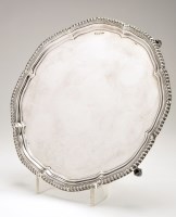 Lot 582 - An Elizabeth II salver, by Viners, Sheffield...