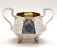 Lot 601 - A Victorian two-handled sugar bowl, by Charles...