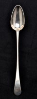 Lot 602 - A George III gravy spoon, by John Langlands I...