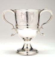 Lot 625 - A George III two-handled loving cup, by John...