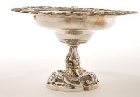 Lot 626 - A Victorian fruit bowl, by Richard Hodd & Son.,...