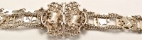 Lot 651 - A Victorian silver belt incorporating thirteen...