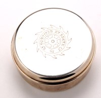 Lot 658 - A sterling silver box, by Tiffany & Co.,...