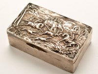 Lot 659 - A late Victorian box, by Maurice Freeman,...