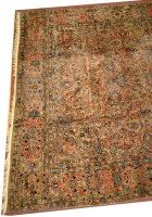 Lot 883 - A Mid 20th Century Kerman carpet, the field...