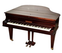 Lot 1025 - A Carl Bechstein baby grand piano, Model S, No....
