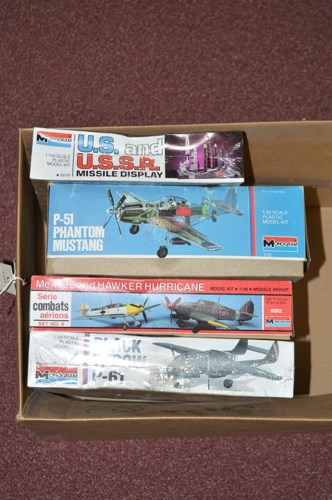 Lot 251 - Monogram model constructor kits, to include:...