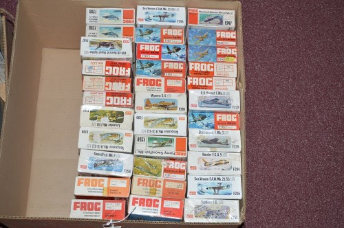 Lot 333 - Frog model constructor kits, red series,...