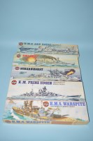 Lot 353 - Airfix model constructor kits: to include, HMS...