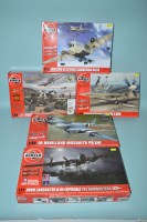Lot 388 - Airfix model constructor kits, red box, to...