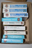 Lot 408 - Airfix model constructor kits, figurines, to...