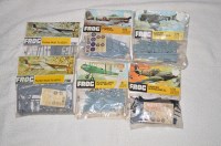 Lot 465 - Frog model constructor kits, yellow series...