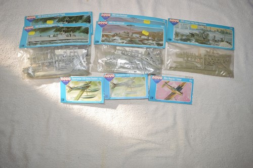 Lot 479 - Novo model constructor kits, to include: 1:72...