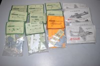 Lot 521 - Model constructor kits, by: Pegasus, and Aero...