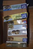 Lot 598 - Model construction kits, Tanks and Military...