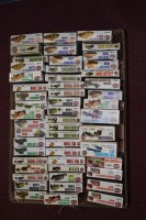 Lot 609 - Airfix model constructor kits: Military Tanks,...