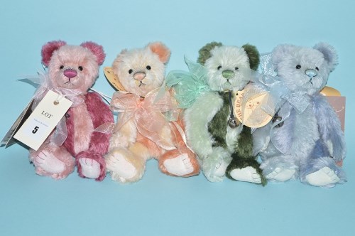 Lot 5 - Charlie Bears: Isabelle Collection, Poppy,...
