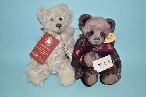 Lot 22 - Charlie Bears: Isabelle Collection, Tibbles,...