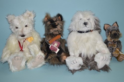 Lot 45 - Charlie Bears: Baxter, Pooch, Campbell and...