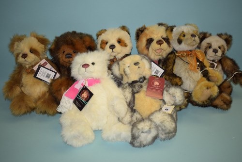 Lot 48 - Charlie Bears: 10th Anniversary Collection,...