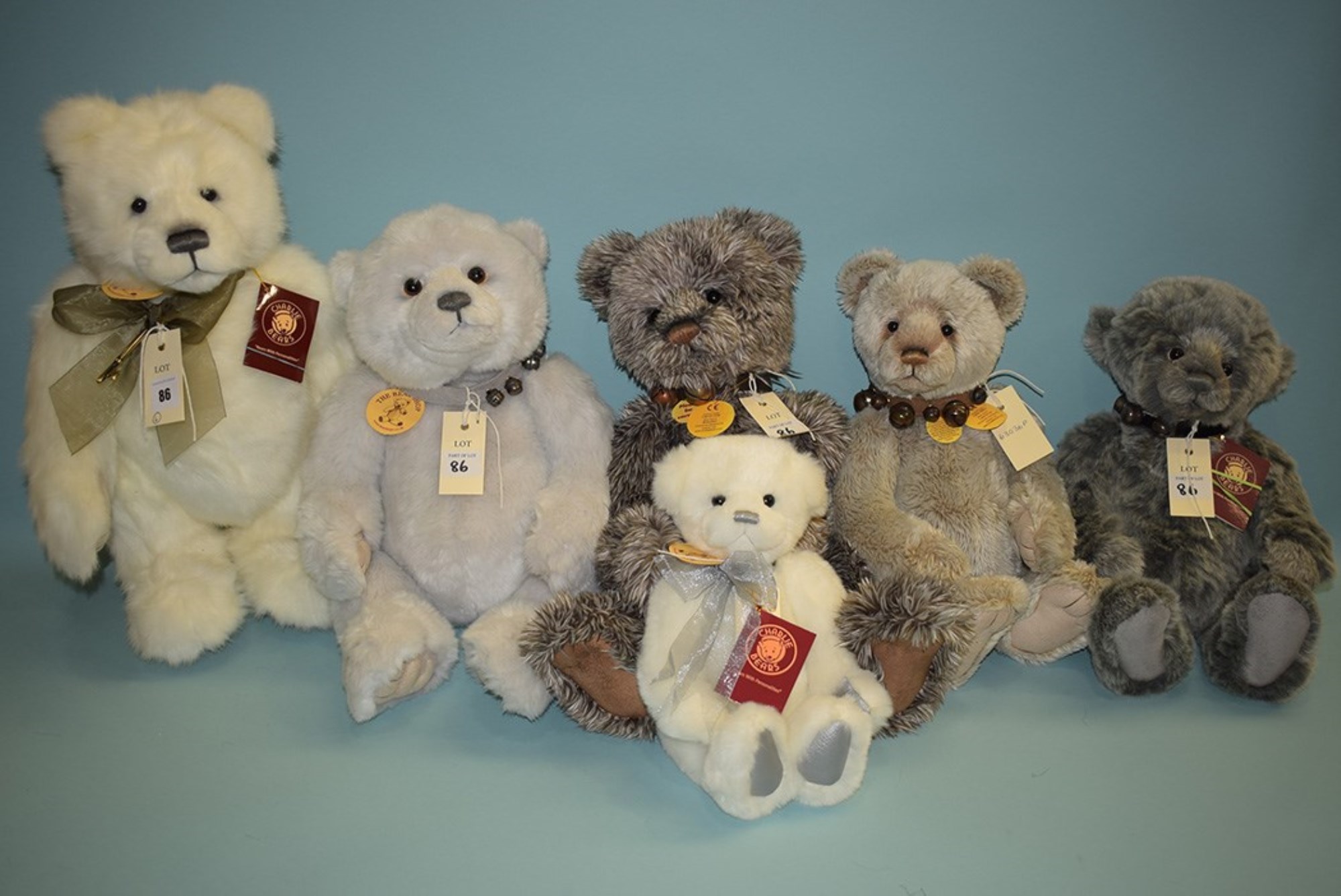 Lot 86 - Charlie Bears: Ursa Minor; Darling: Brendan;