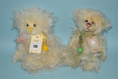 Lot 113 - Charlie Bears: Minimo Collection, Eggnog and...