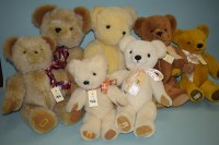 Lot 144 - Merrythought Bears, various sizes. (7)
