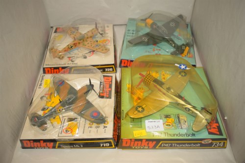 Lot 523 - Dinky Toys die-cast airplane models - P47...