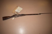 Lot 457 - A Russian Moisin Nagant 7.62 x 54mm rifle,...