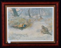 Lot 18 - After Archibald Thorburn - ''Pheasants in The...