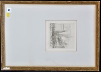 Lot 28 - William Walcot, RE - ''Battery Park, New York''...