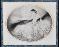 Lot 32 - Louis Icart - ''La Dame Aux Camelias'', signed...