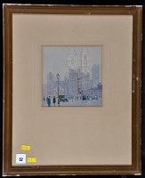 Lot 52 - Rose Barton - Westminster Abbey, with...