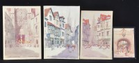 Lot 75 - Victor Noble Rainbird - ''A Byway, Rouen'',...