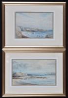 Lot 91 - William Fergie - ''Cullercoats'' and ''The...