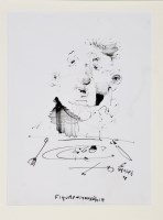 Lot 112 - Antoni Sulek - ''Figure with napkin'', signed,...