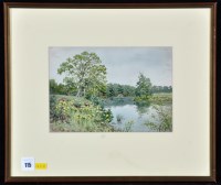 Lot 115 - Wilson Hepple - ''River Coquet, Near Guyzance''...