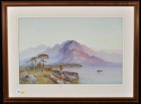 Lot 121 - William John Baker - ''Loch Katrine, Ben Venue'...