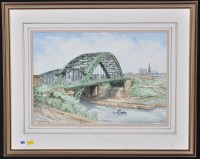 Lot 156 - Jim Harker - ''Wearmouth Bridge Sunderland'',...
