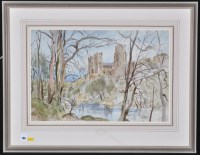 Lot 158 - Byron Eric Dawson - ''Durham Cathedral VI'',...