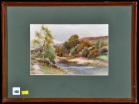 Lot 180 - Harry James Sticks - ''The Tyne at Alston'',...