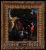 Lot 193 - 19th Century Dutch School - ''The Peddler'',...