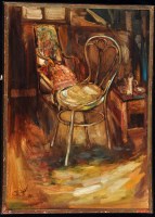 Lot 223 - Moshe Chauski - ''And Here We Sit'' - an...