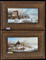 Lot 242 - **** De Groote - traditional Dutch winter...