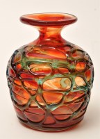 Lot 1057 - Mdina, Malta: an ovoid form glass vase,...