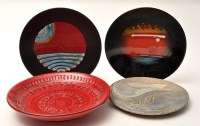 Lot 1089 - Alan Clarke, for Poole: Two studio pottery...