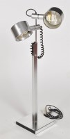 Lot 1147 - Mid 20th Century metal floor lamp, with...