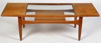 Lot 1153 - G-Plan: a teak coffee table, rectangular with...