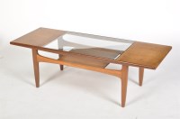 Lot 1186 - G-Plan: a teak rectangular coffee table, with...