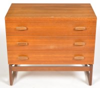 Lot 1228 - G-Plan: a mid 20th Century teak quadrille...